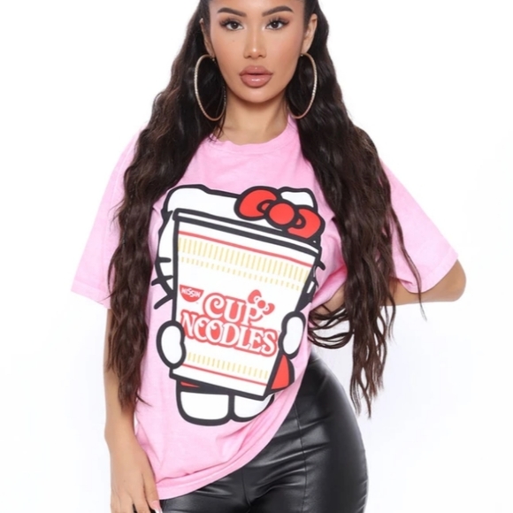 Hello Kitty X Nissin Cup Noodles Shirt - Picture 2 of 3